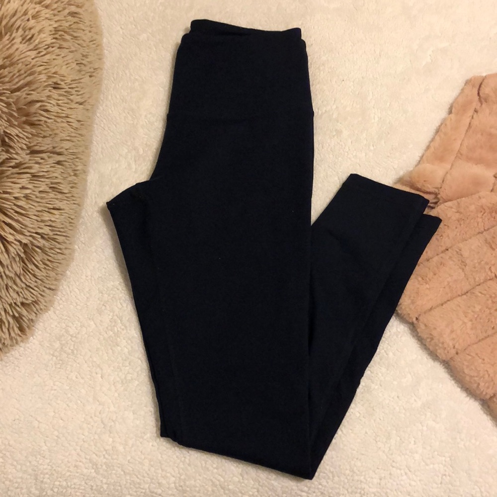 navy leggings (zella brand)